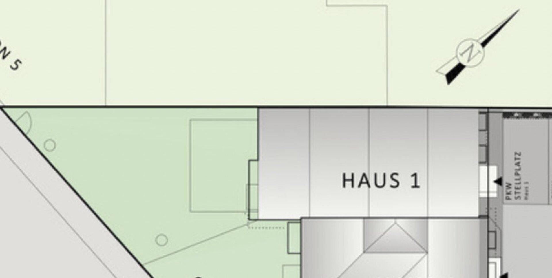 Lageplan Haus 1