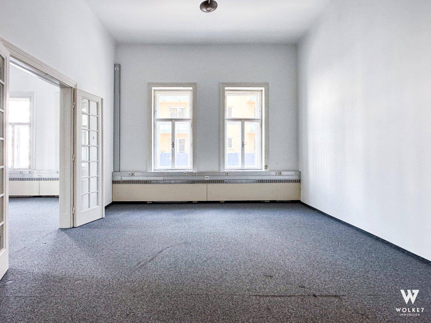 Großzügige Bürofläche im Stilaltbau – ca.193 m² | UNBEFRISTETER MIETVERTRAG | 1 Gehminute Wien Mitte Landstraße | Nähe Bezirksgericht Innere Stadt - Widok 6