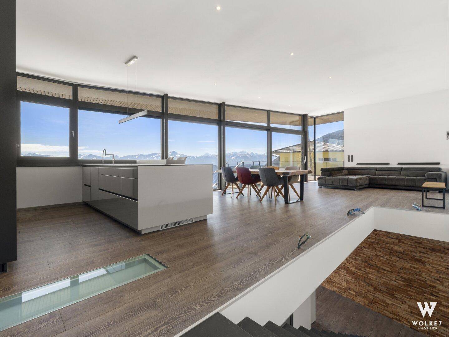 Architektenhaus mit wunderbaren Panorama auf See und Bergwelt - Widok 6