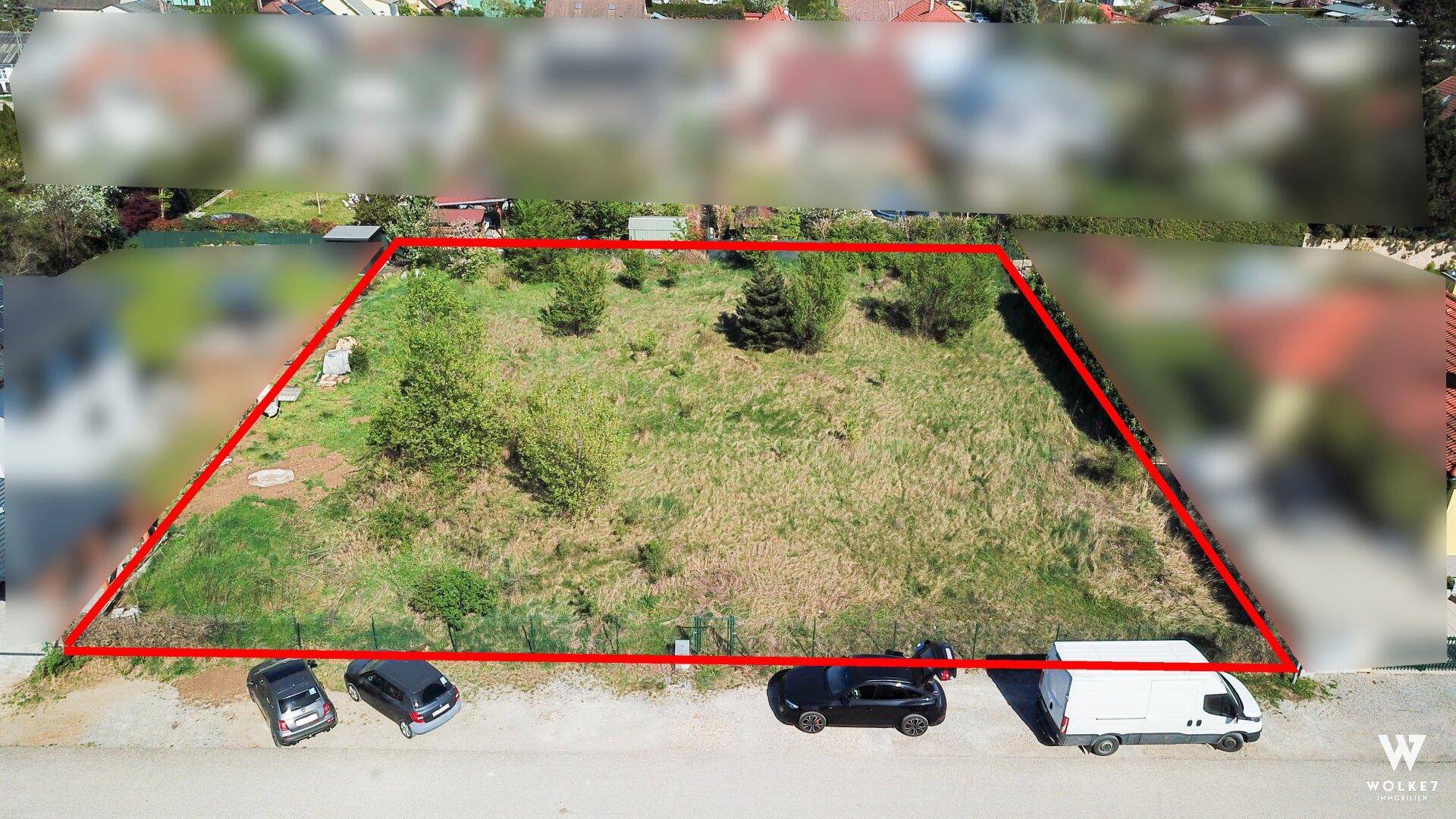 Großzügiges Baugrundstück auf Eigengrund in Grünruhelage von Strasshof I Sackgasse I Bis zu 2 Wohneinheiten möglich - Ansicht 2