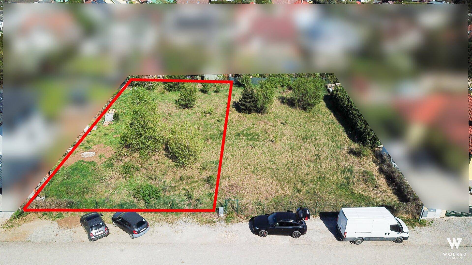 Grünruhelage in Strasshof - Baugrundstück auf Eigengrund I Sackgasse I 1 Wohneinheit möglich - Ansicht 2