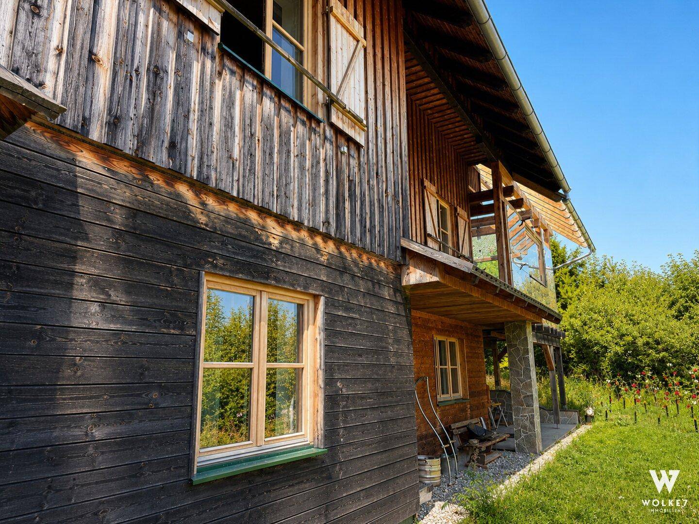 Besondere Liegenschaft mit Landhauscharakter, knapp 3.000 m² Grund und traumhaftem Weitblick in Semriach - Ansicht 2