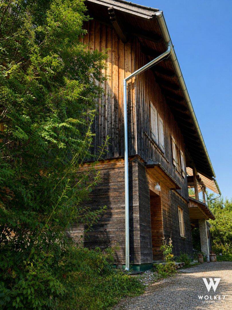 Besondere Liegenschaft mit Landhauscharakter, knapp 3.000 m² Grund und traumhaftem Weitblick in Semriach - Ansicht 3