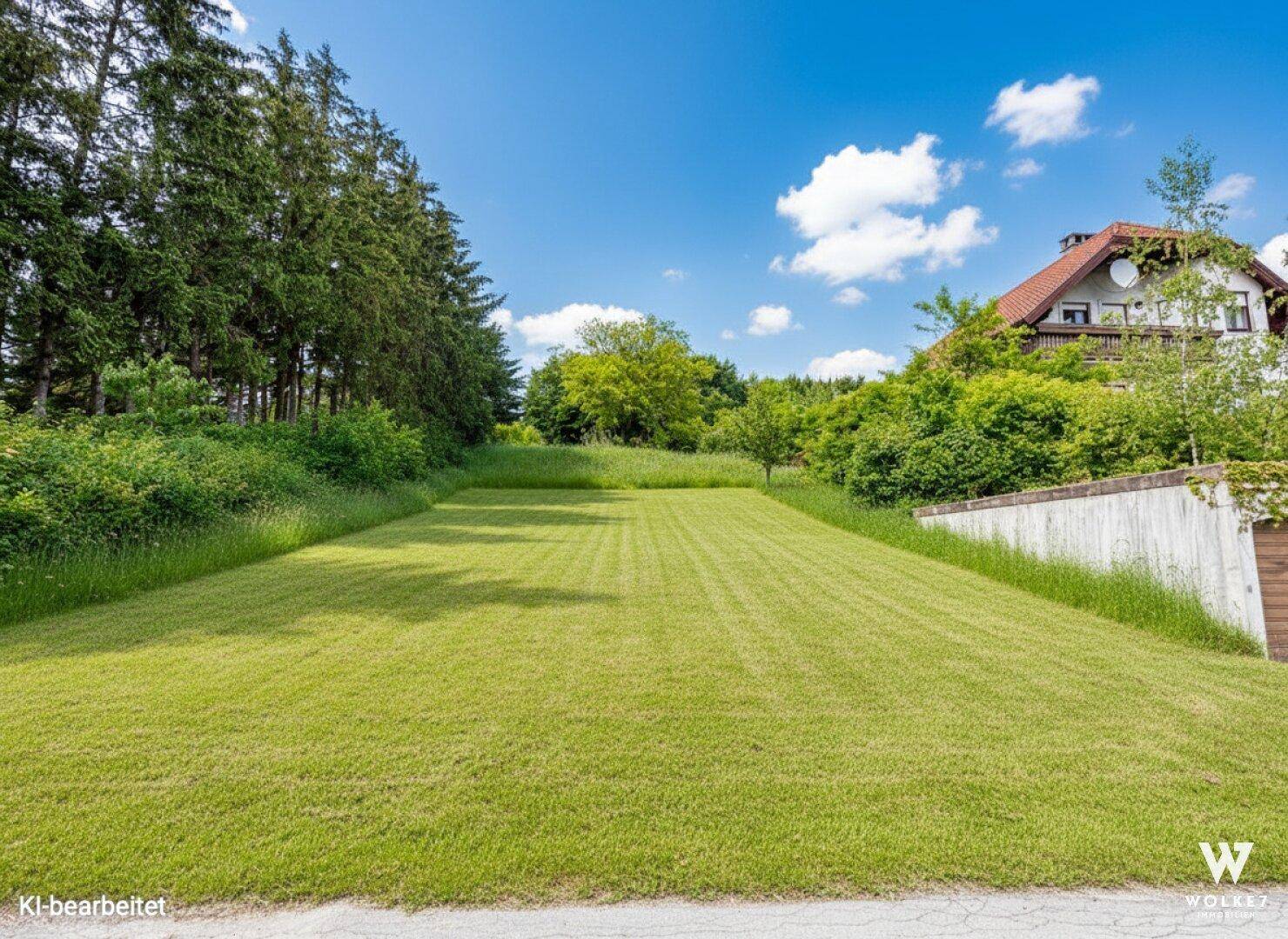 Großzügiges Baugrundstück in Weidlingbach: BK I + II | offene Bauweise | Hanglage | Weitblick | Genehmigter Bauantrag - Ansicht 2