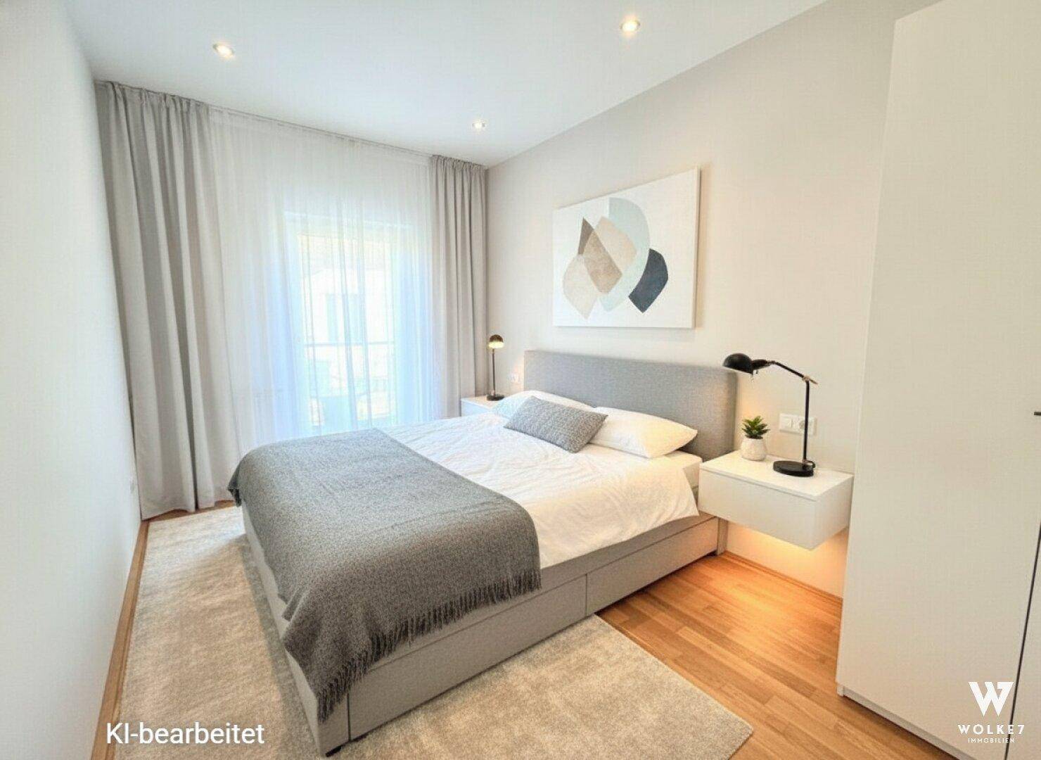 Zentrale 2-Zimmer Wohnung in Stockerau | ca. 61,84 m² | Großzügige Terrasse mit ca. 11,95 m² | Aufzug | Wohnbauförderung - Übernahme möglich - Ansicht 2