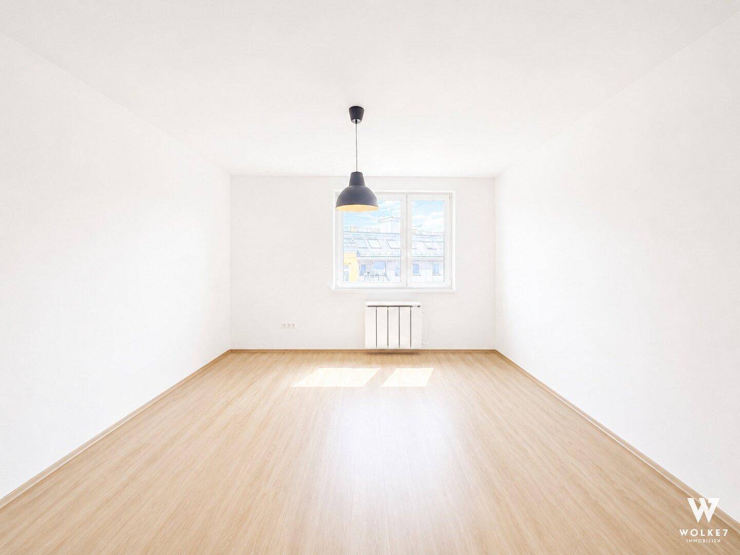 Lichtdurchflutete 2-Zimmer-Wohnung mit freiem Ausblick &amp; Sonnenuntergang im Herzen von Margareten - Widok 2
