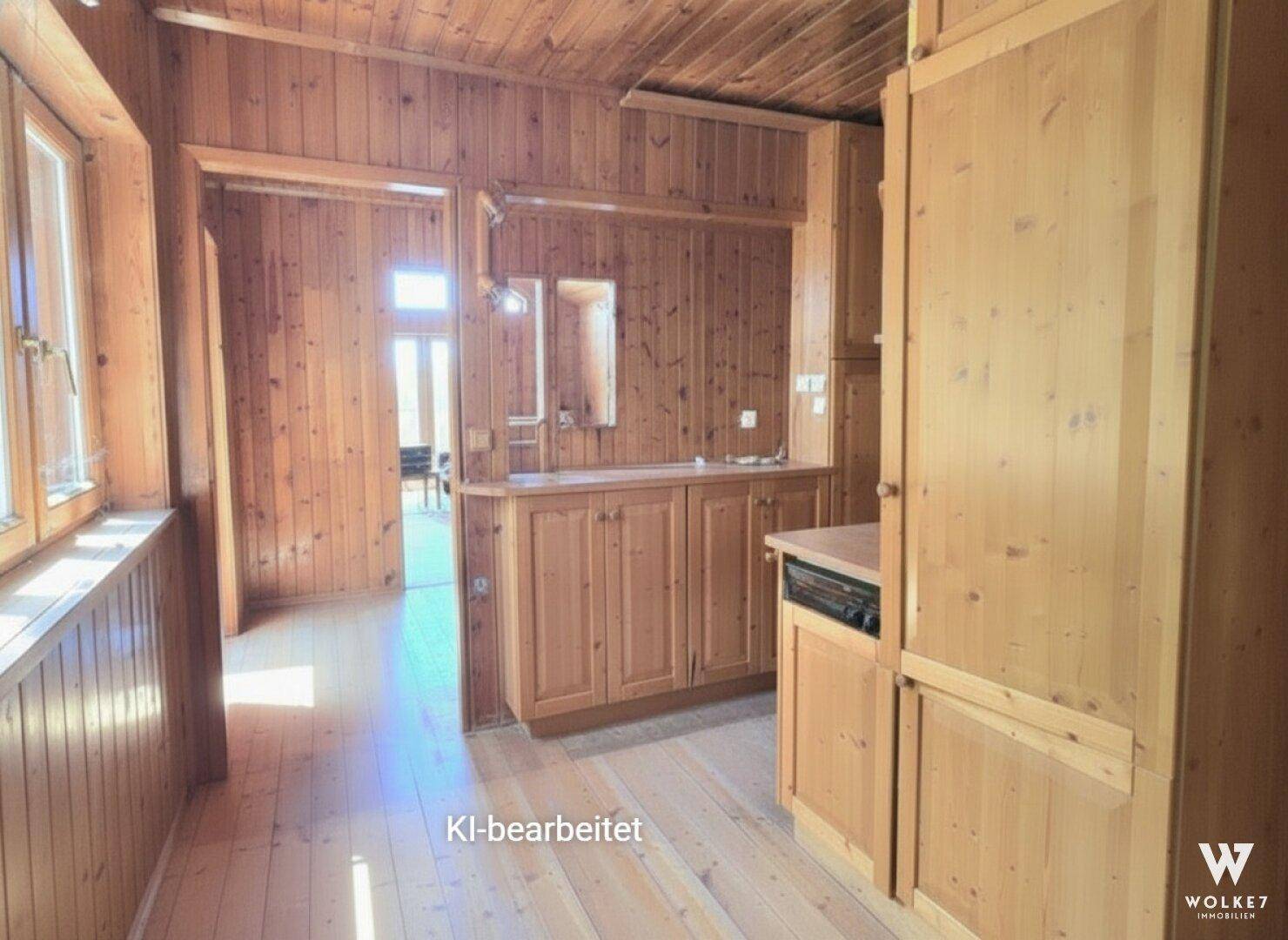Bergidyll am Bisamberg | unverbaubarer Blick | ca. 130 m² Wohnfläche | ca. 1792 m² Grundstück | Weinkeller | Badezimmer mit Sauna | Zufahrt über Straße möglich - Ansicht 6