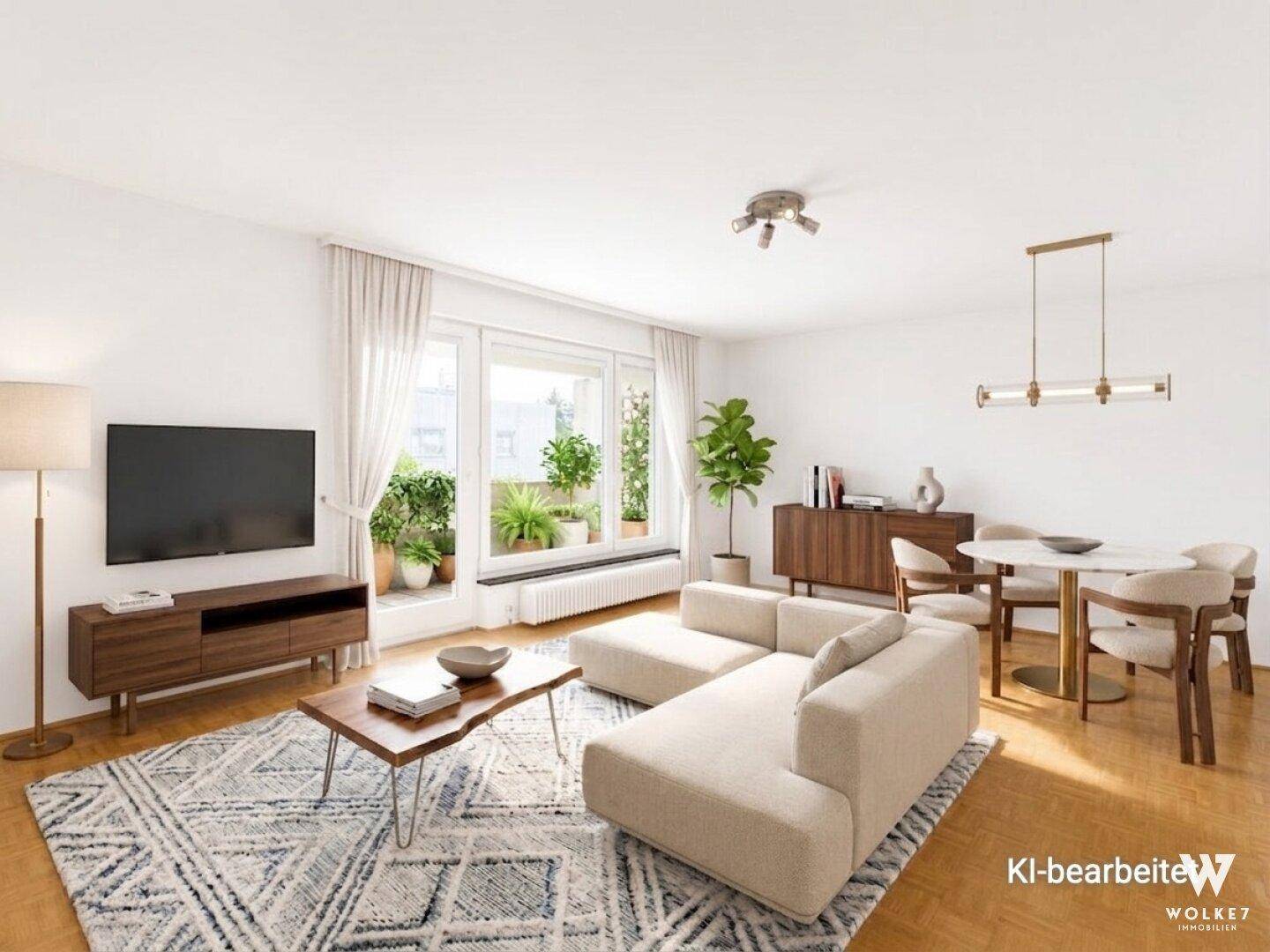 Sonnige 3-Zimmer-Wohnung mit großzügiger Loggia, Stellplatz &amp; perfekter Raumaufteilung in Wien-Penzing - Ansicht 2