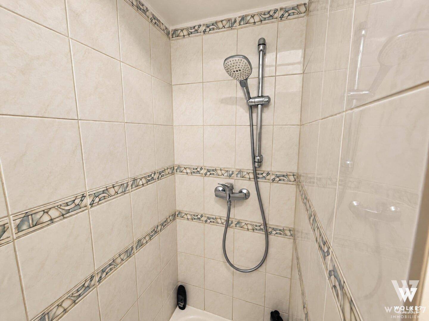 Duschbereich im Badezimmer