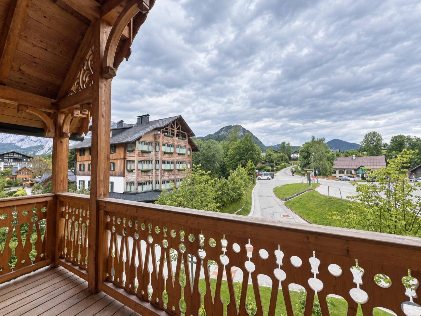 Balkon und Aussicht