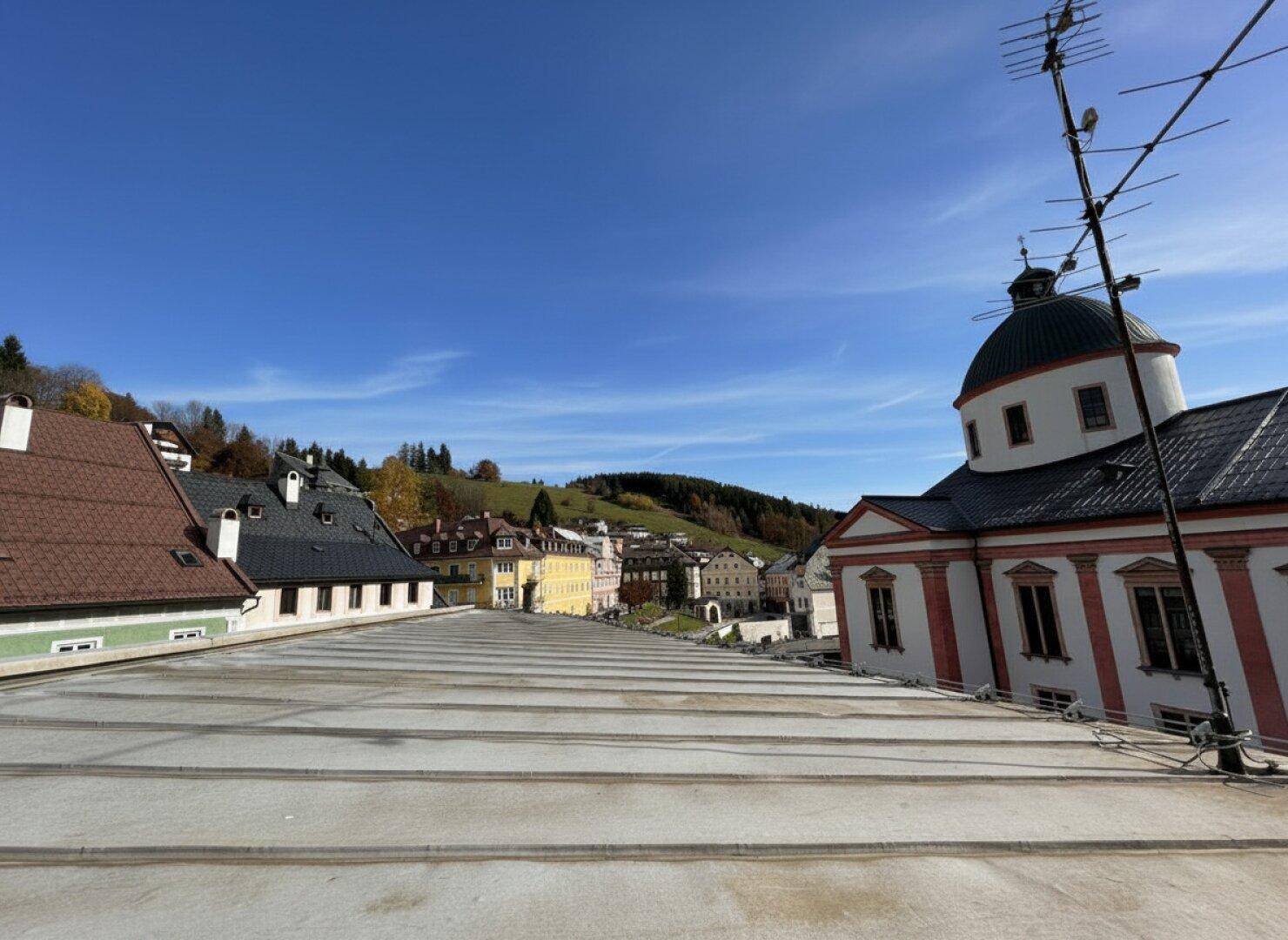 Aussicht vom Dach