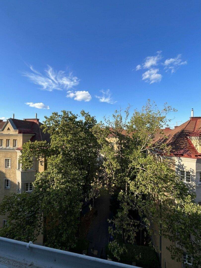 Ausblick von Frühstücksterrasse