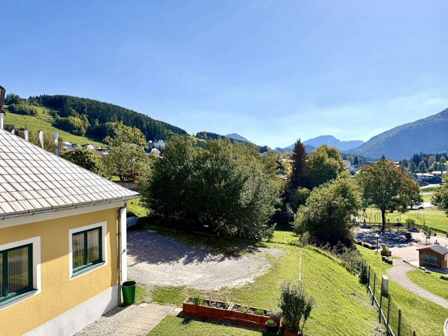 Blick in den Garten