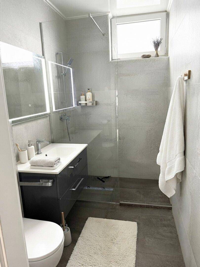 Badezimmer im Erdgeschoß