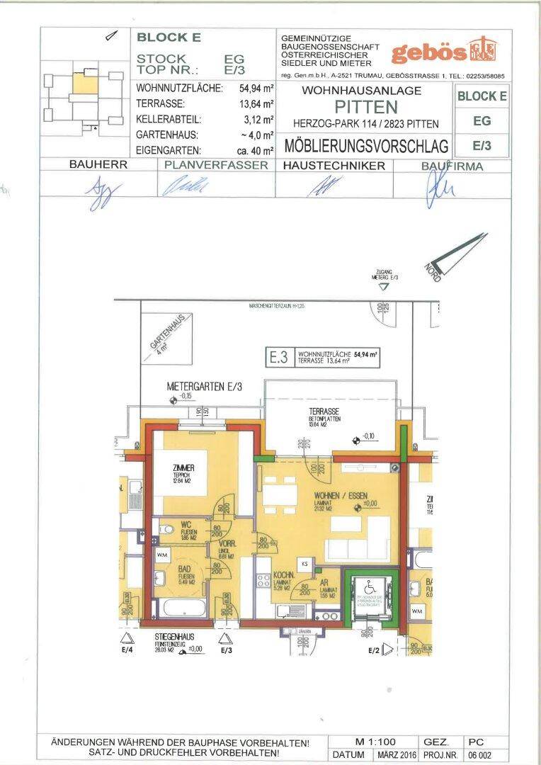 Verkaufsplan