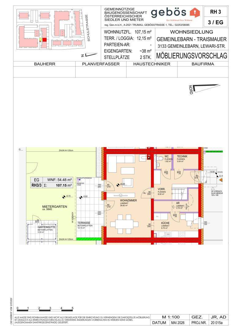 Verkaufsplan EG