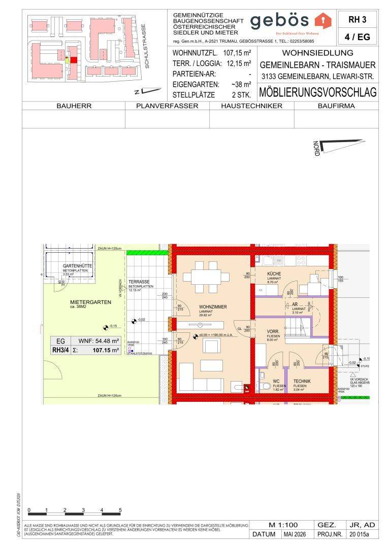 Verkaufsplan EG