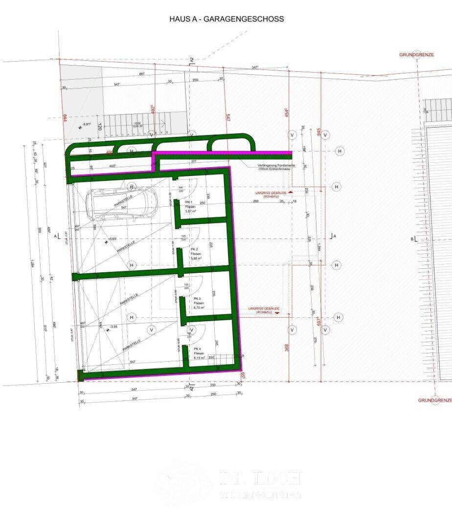 Garagenplan