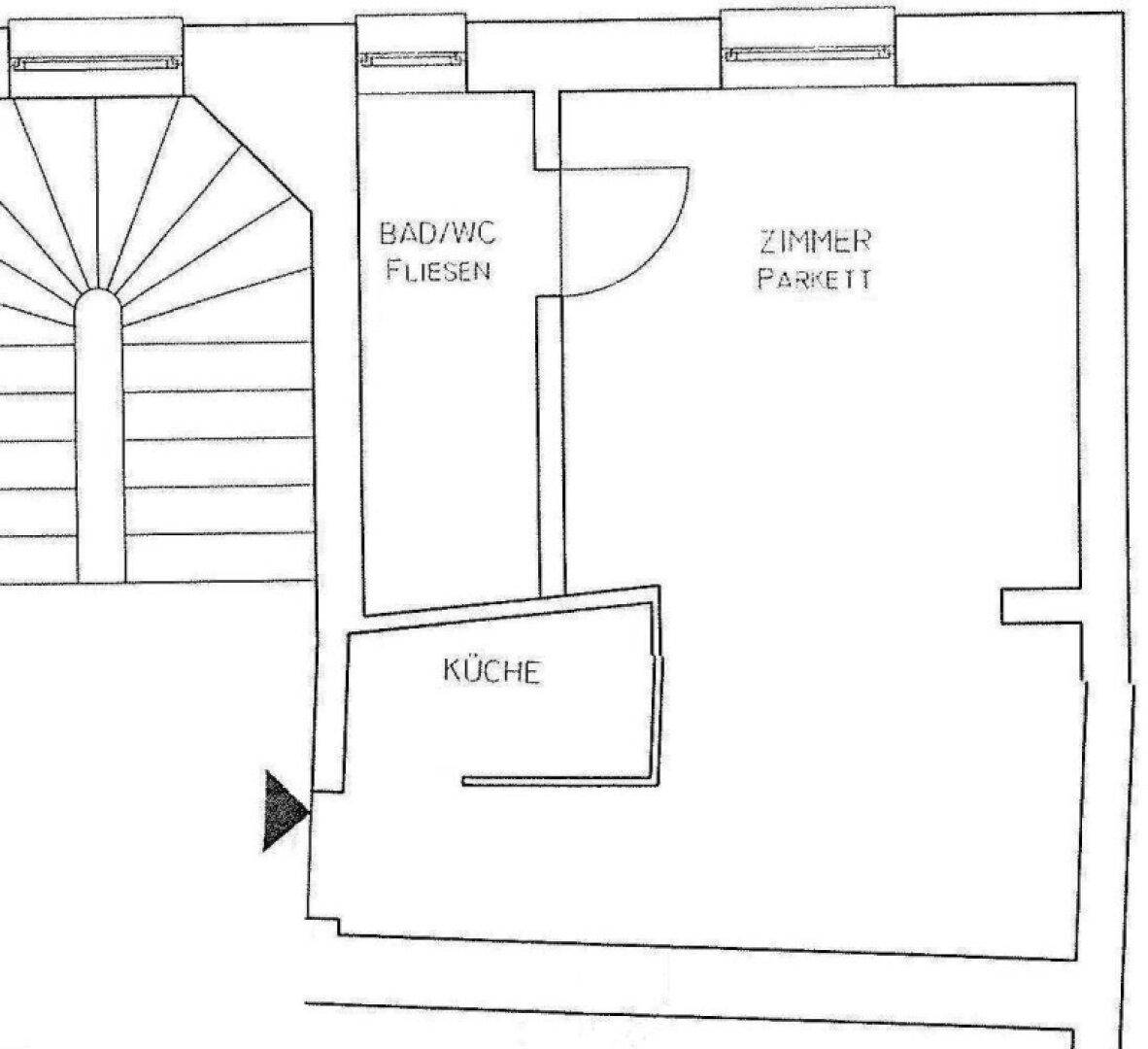 Grundrissskizze