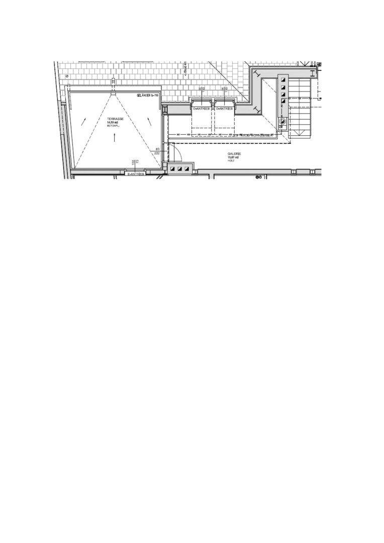 Grundrissskizze Ebene 2
