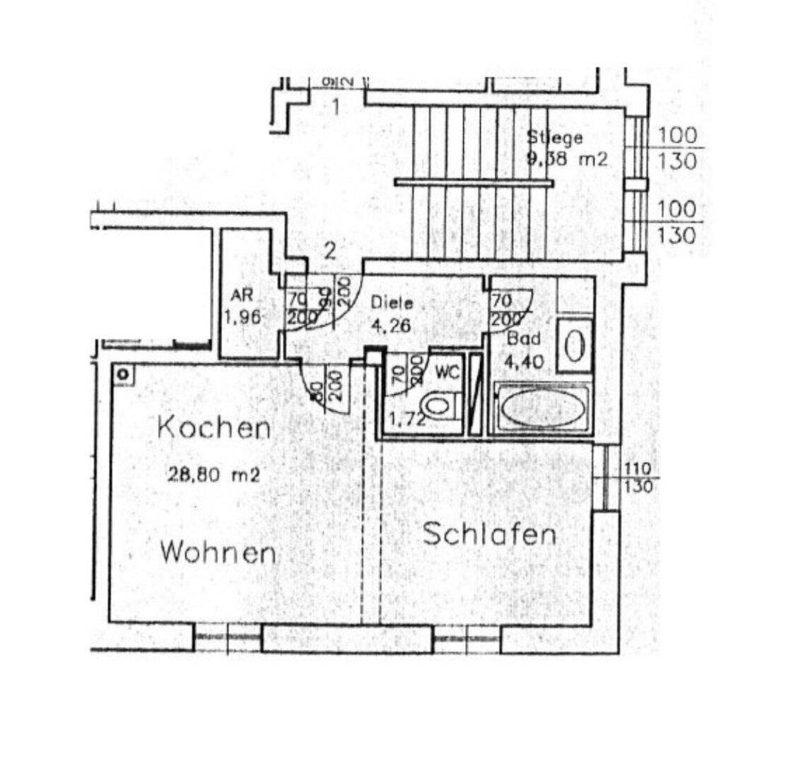 Grundrissskizze
