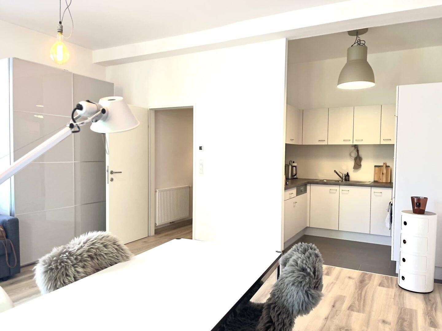 Wohnzimmer / Kochnische