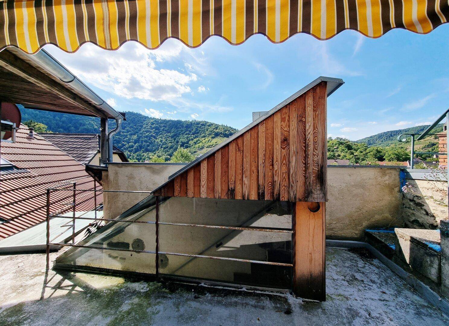 Dachterrassenausstieg Haus Nr. 8