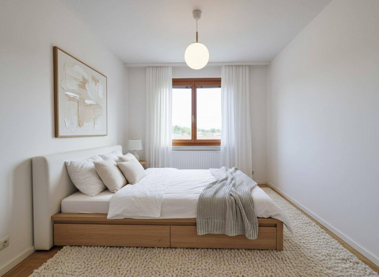 Schlafzimmer / KI-generierte Inhalte