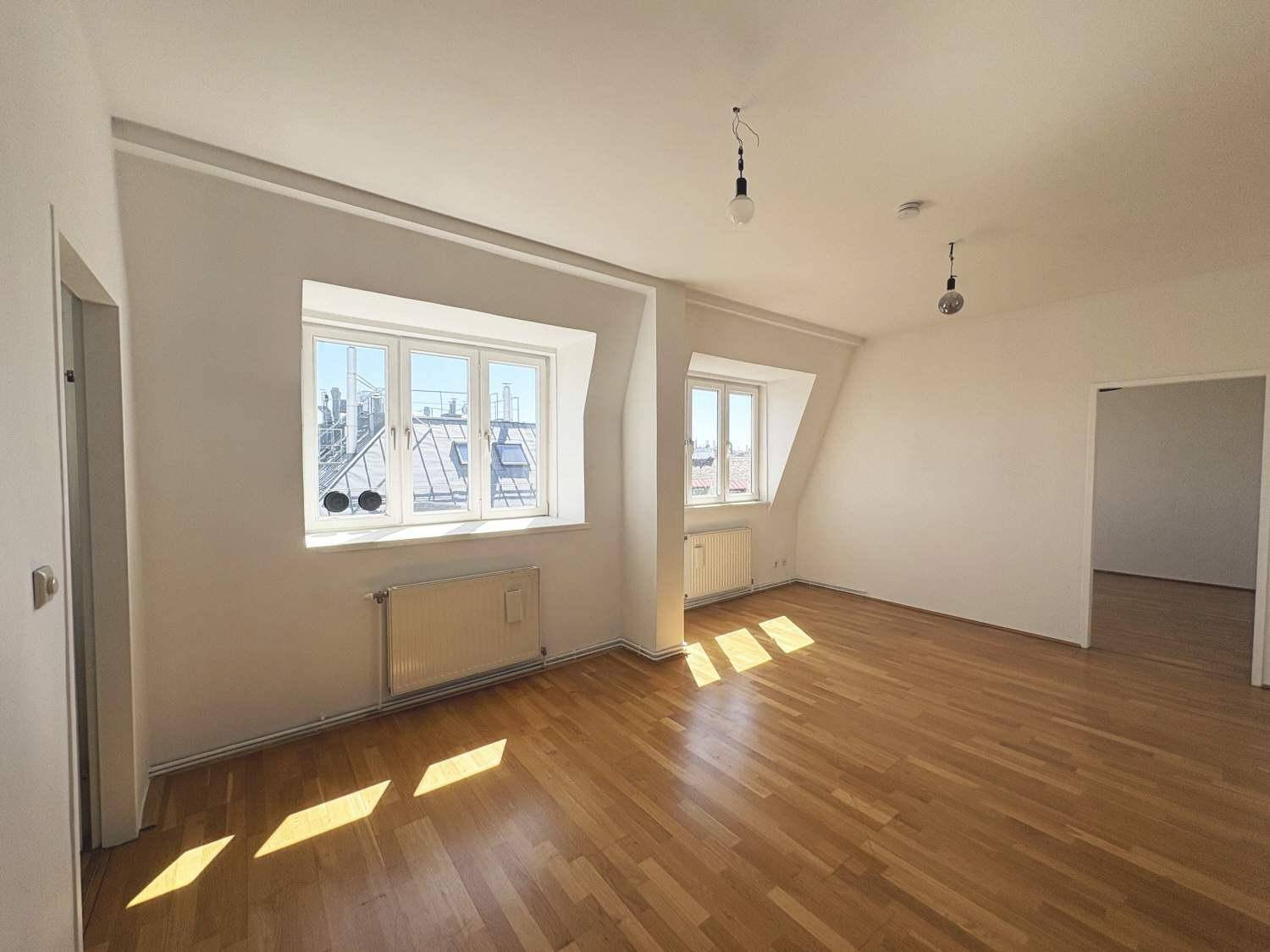 Schöne 2,5-Zimmer-Altbauwohnung nähe Altes AKH- genießen Sie diesen Ausblick - Ansicht 2