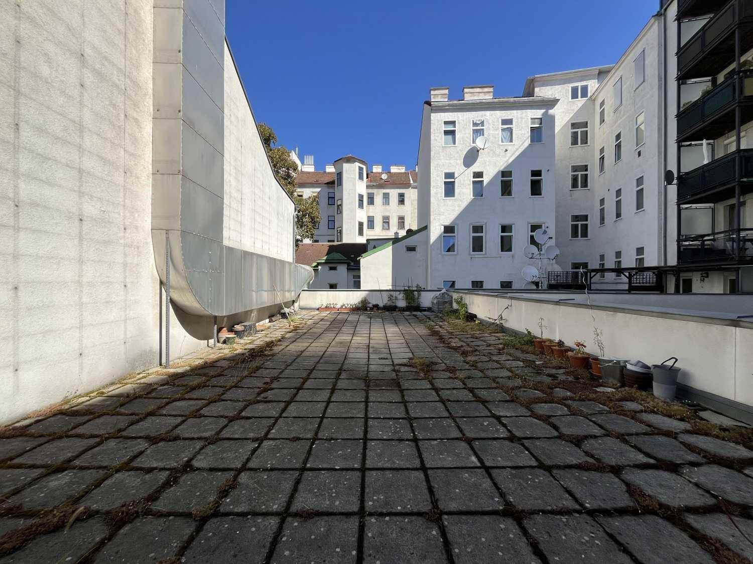 Innenhof Terrasse