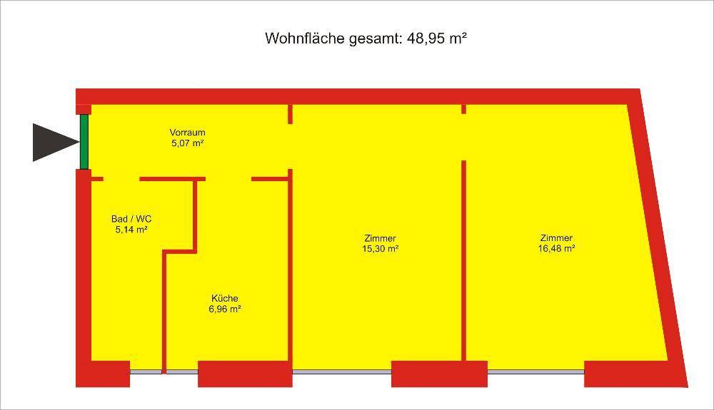 Grundriss-Skizze
