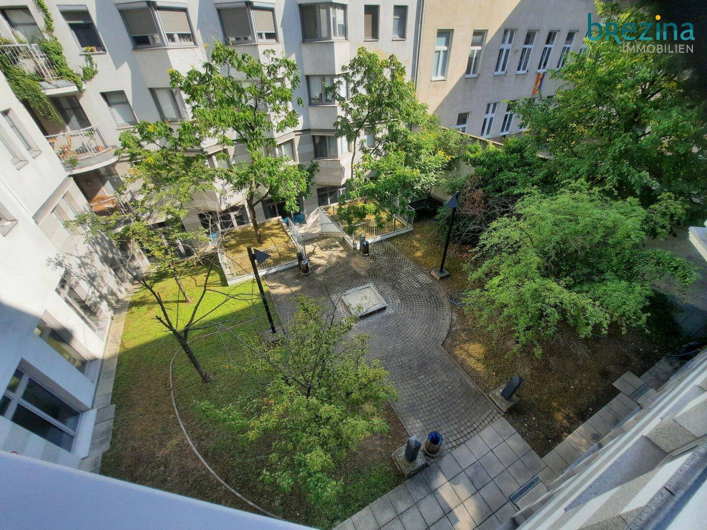 Blick in den Innenhof