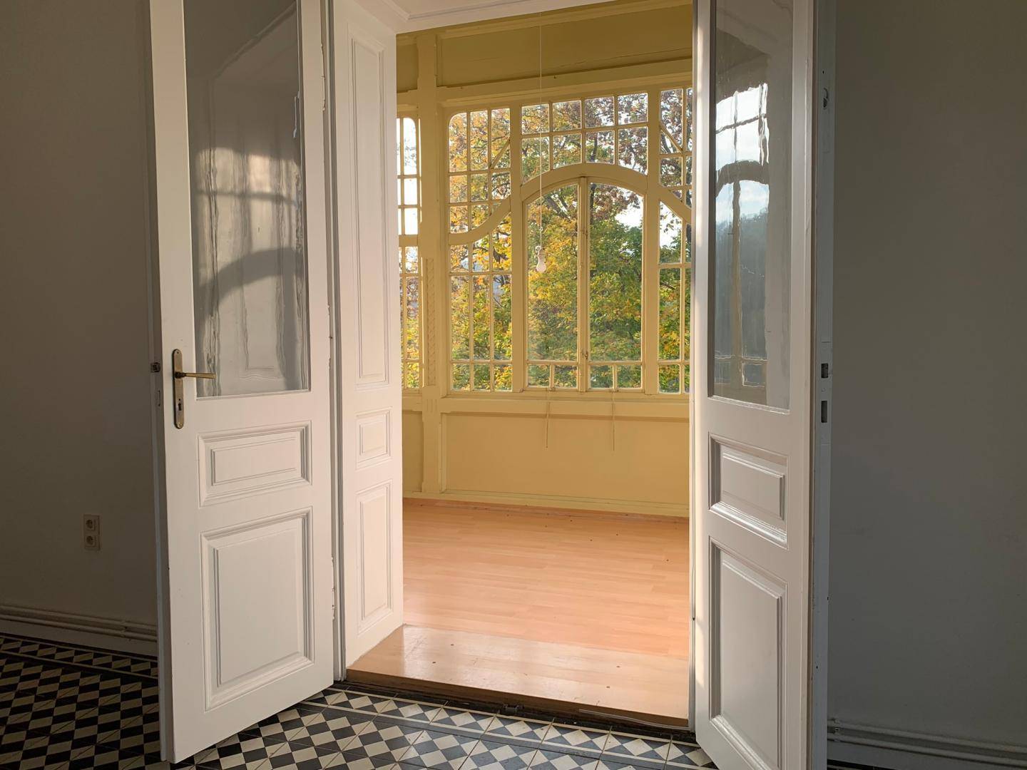 Esszimmer, Richtung Veranda