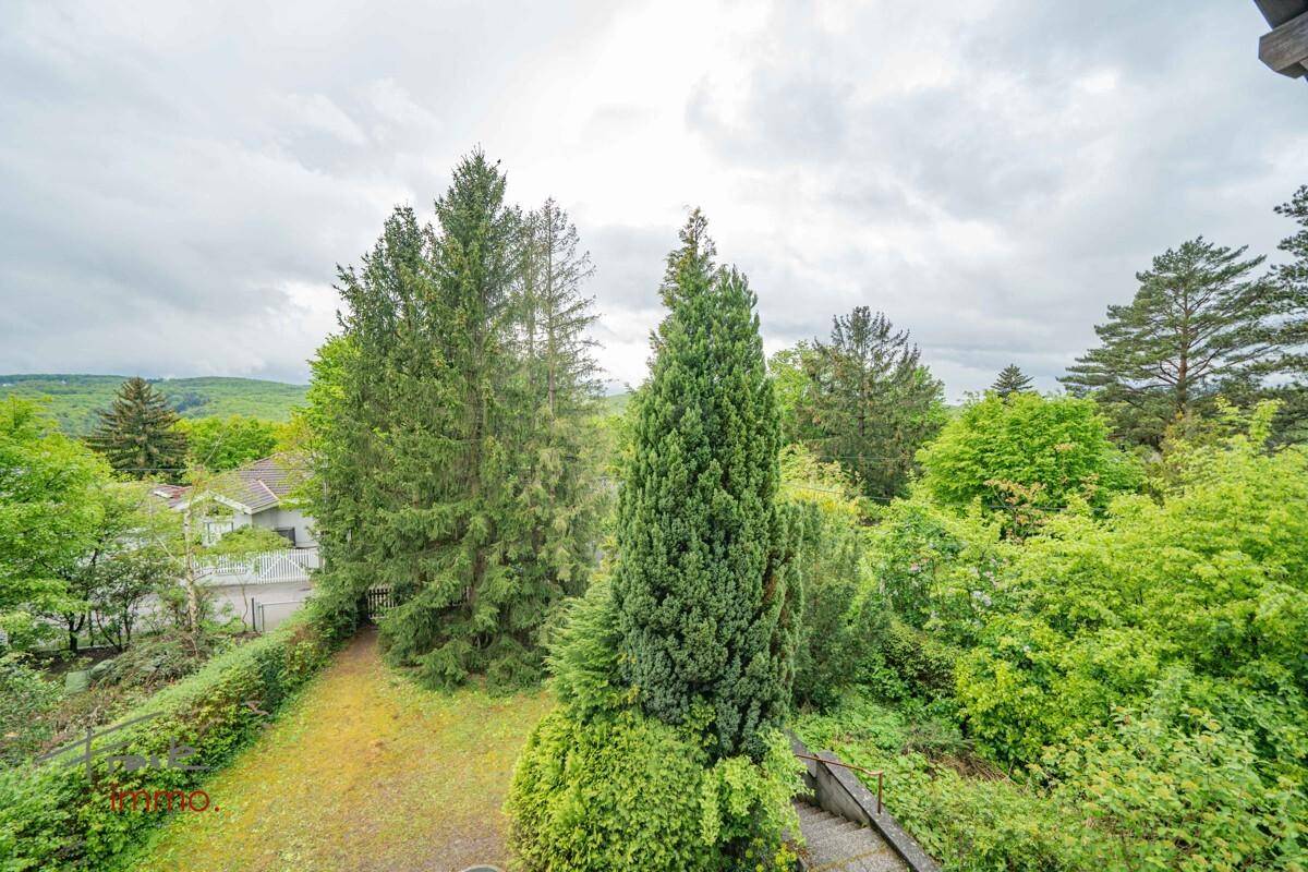 Ausblick vom Balkon