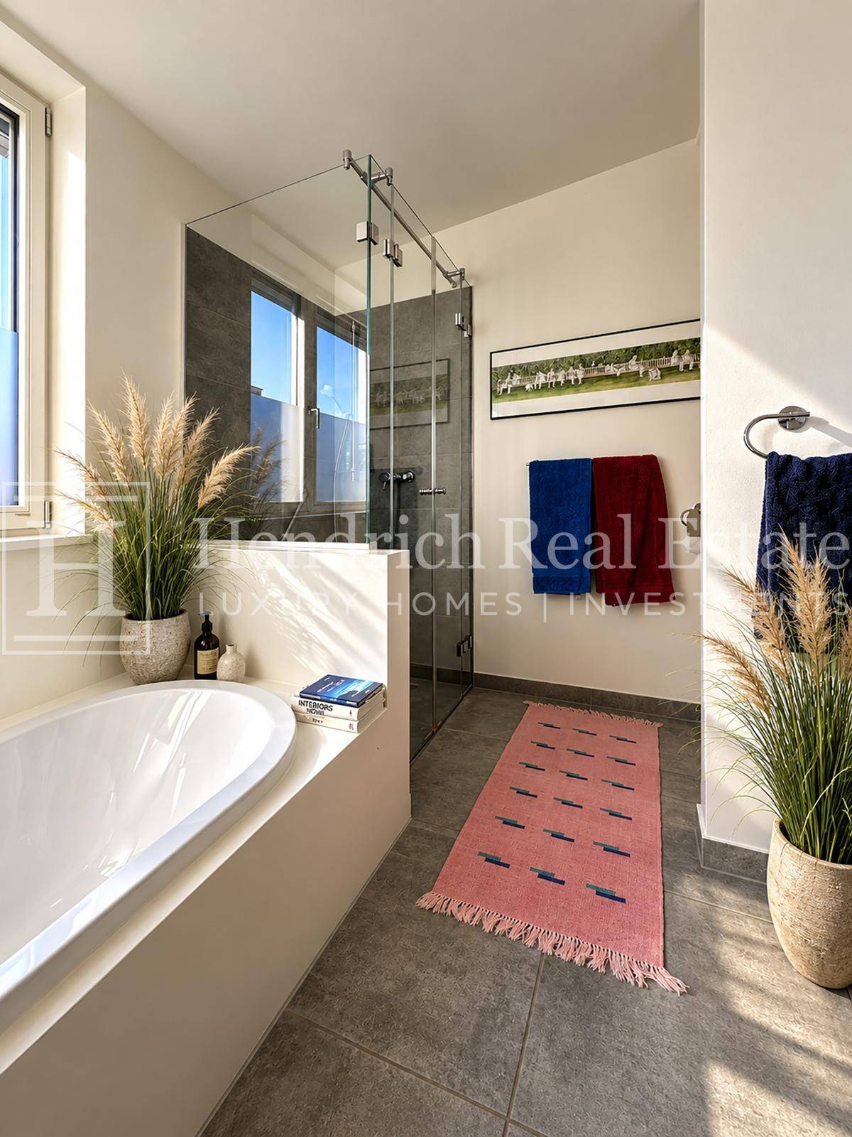 Badewanne von links...
