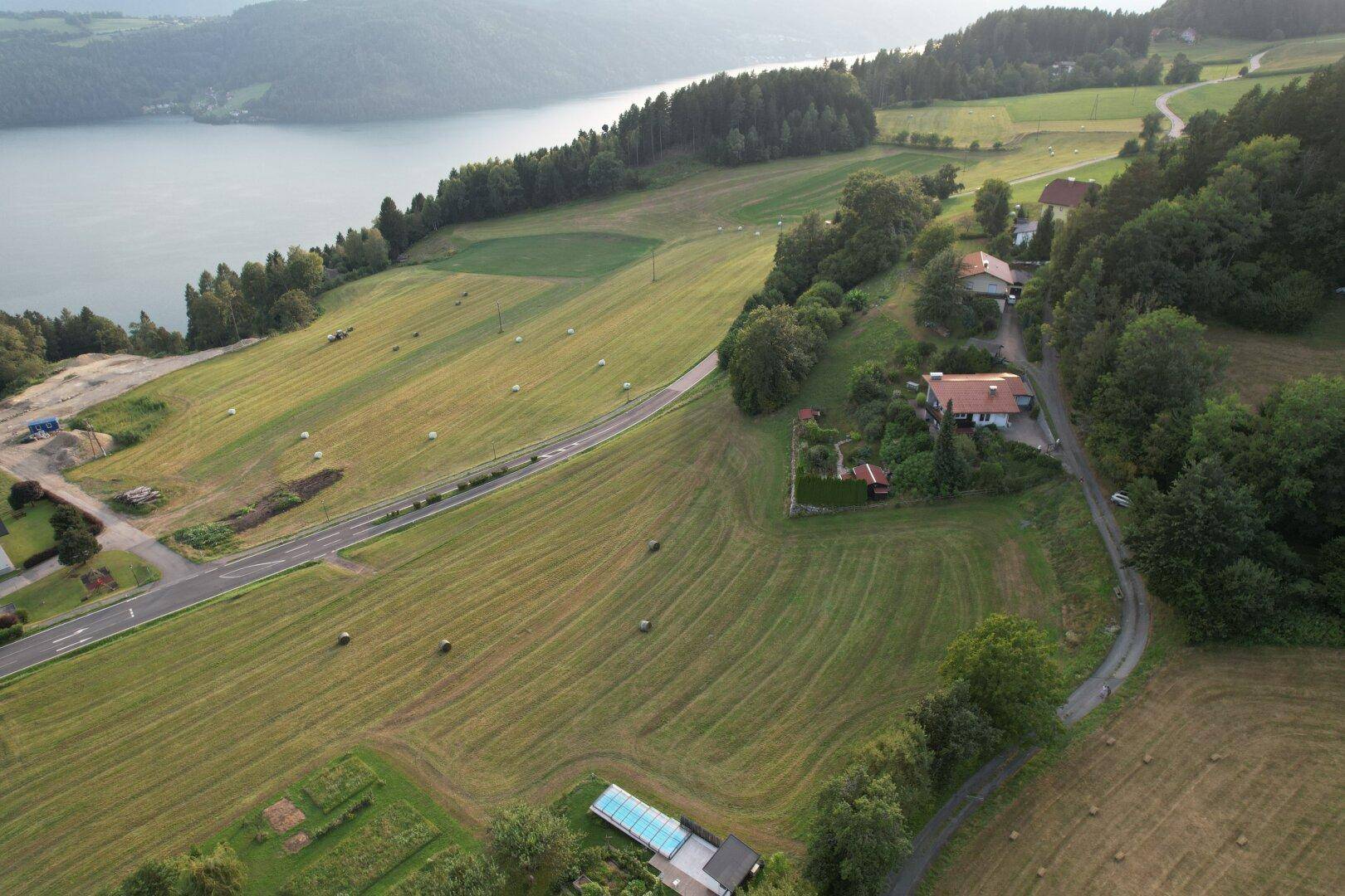 Traumhaftes Grundstück mit Seeblick in Kärnten/Millstatt- Ortsteil Sappl - Ansicht 2