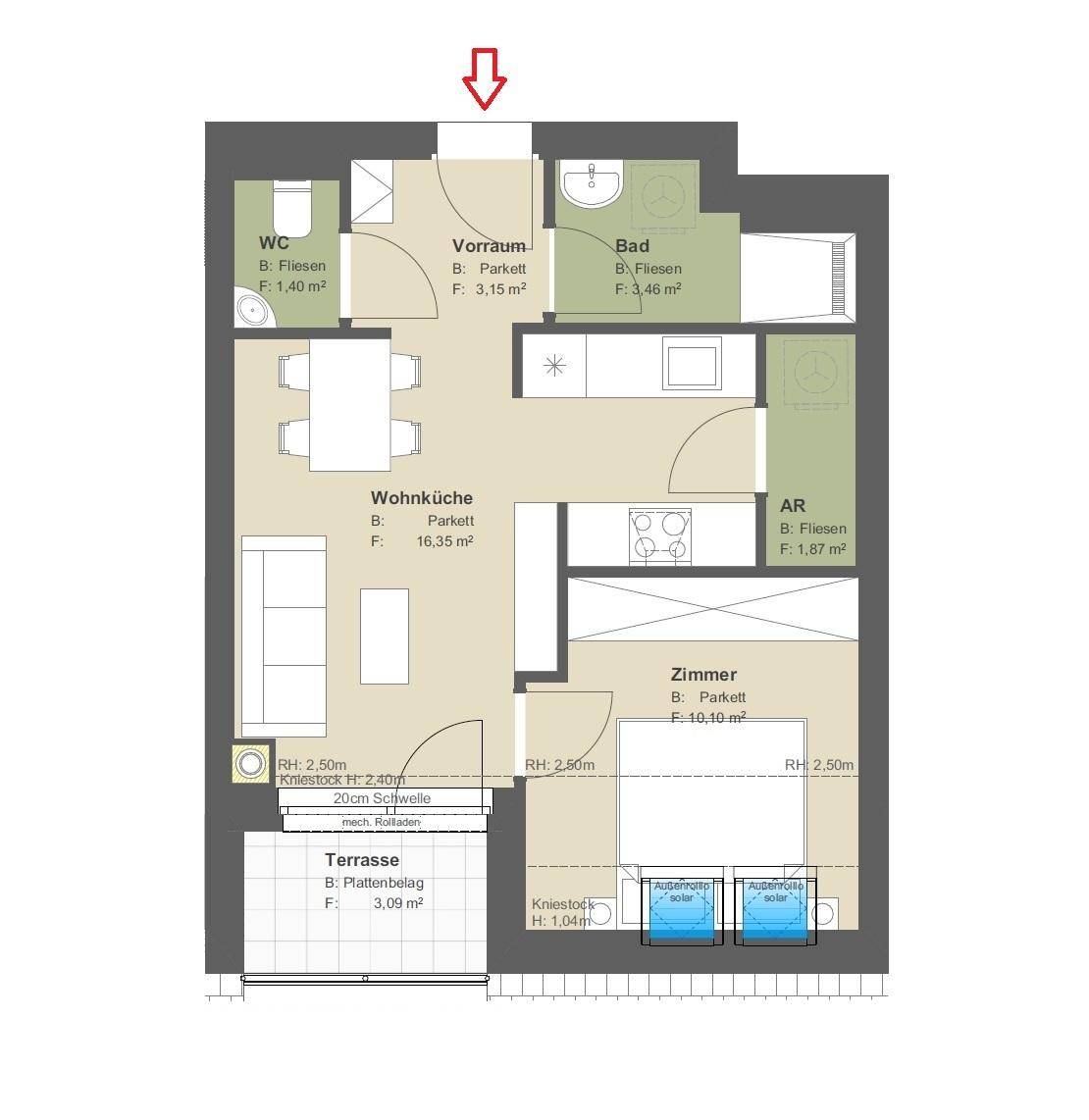 L-Grundriss