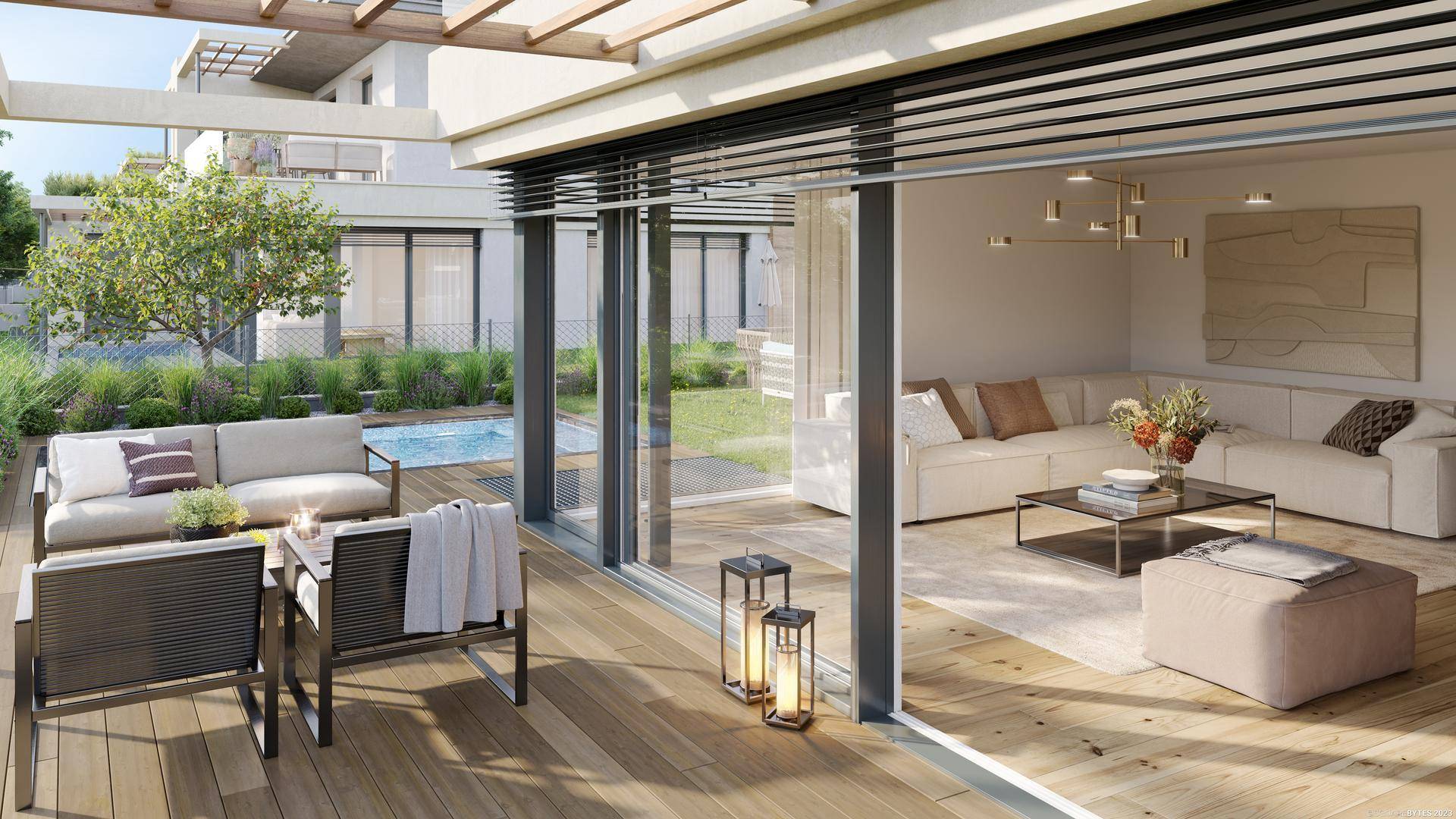 Exklusive Villa optl. Pool 5 Zimmer und Garten - Ansicht 3