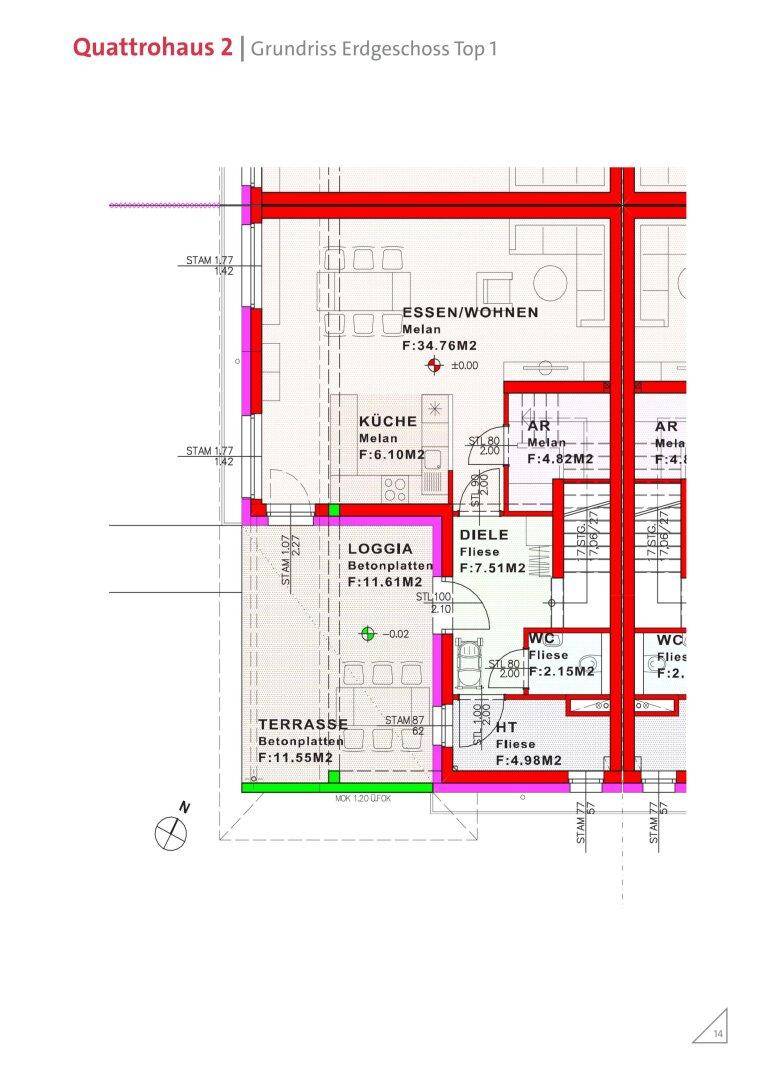 Freifinanzierte Viertelhäuser in Apetlon - MIETE MIT KAUFOPTION - Ansicht 2