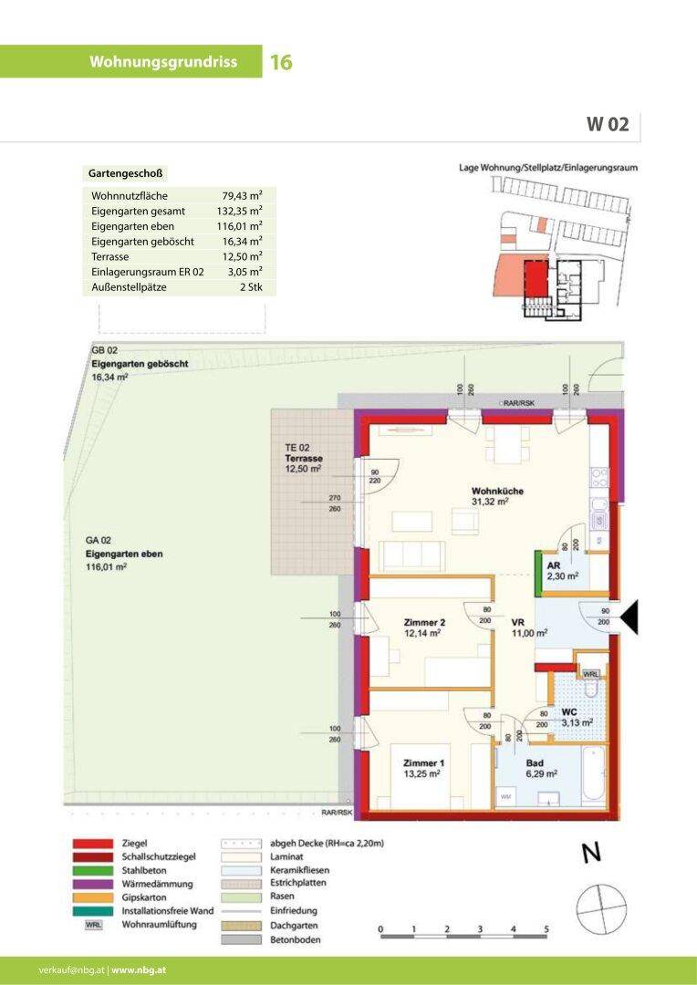Geförderte Genossenschafts-Wohnungen mit Kaufoption – pohled 2