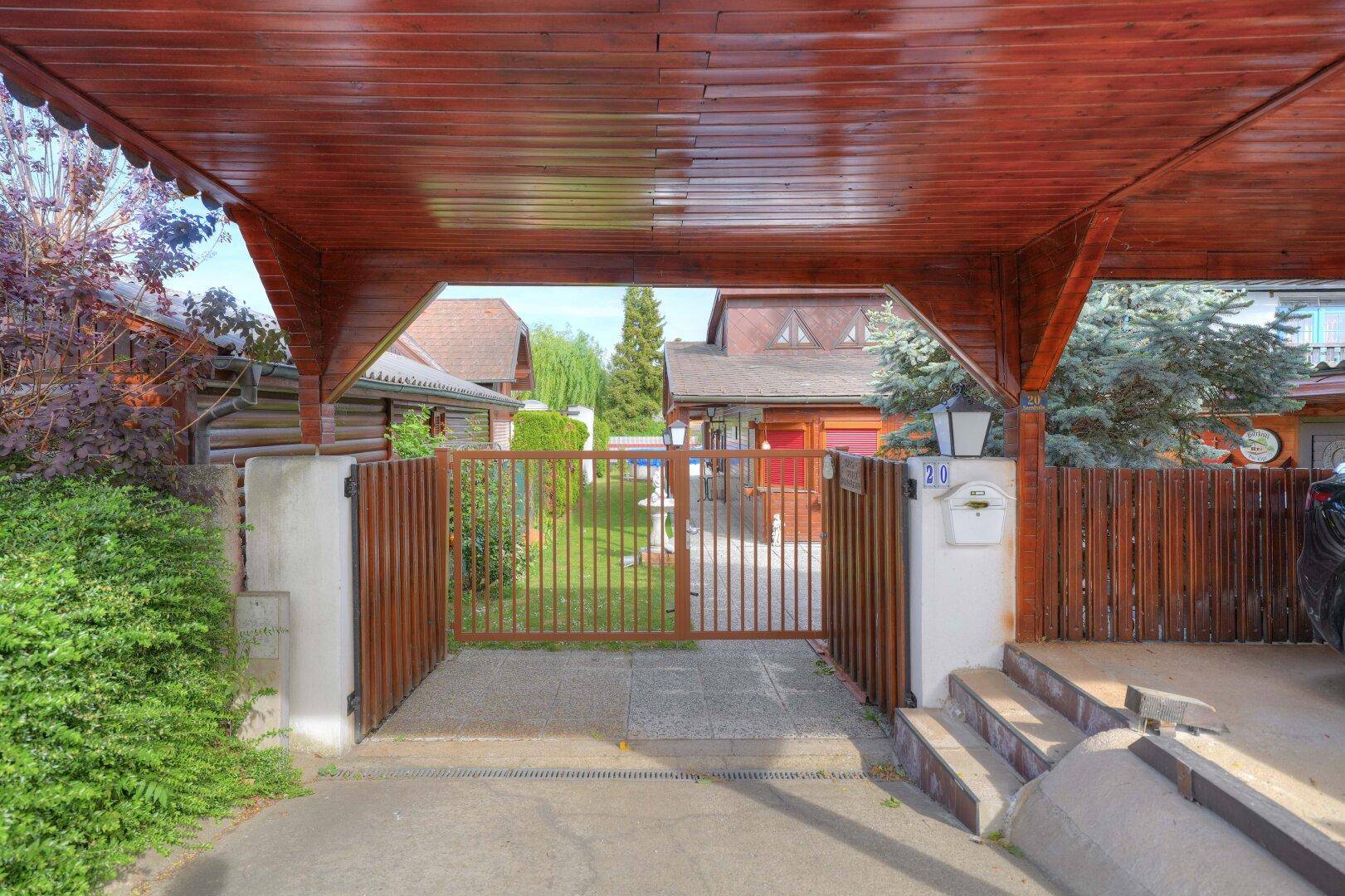 ** Urlaub zu Hause - Nur ca. 100 Meter vom Neufelder See entfernt – charmantes Haus auf Pachtgrund + Pool, Sauna &amp; Gästezimmer ** - Ansicht 4