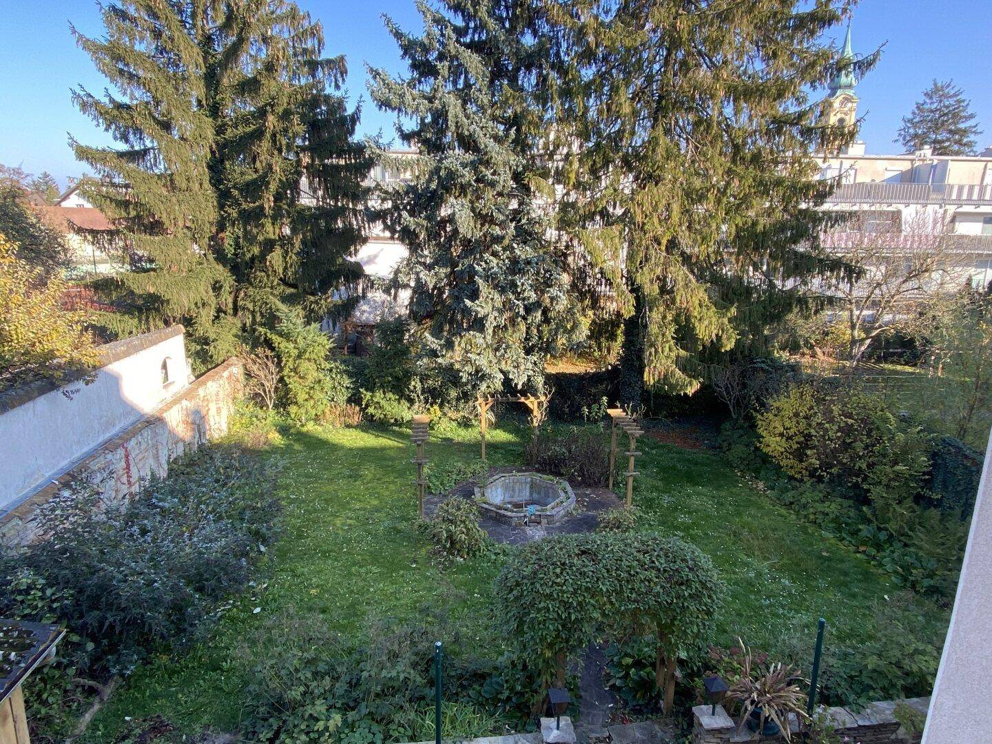 Ausblick auf den Garten