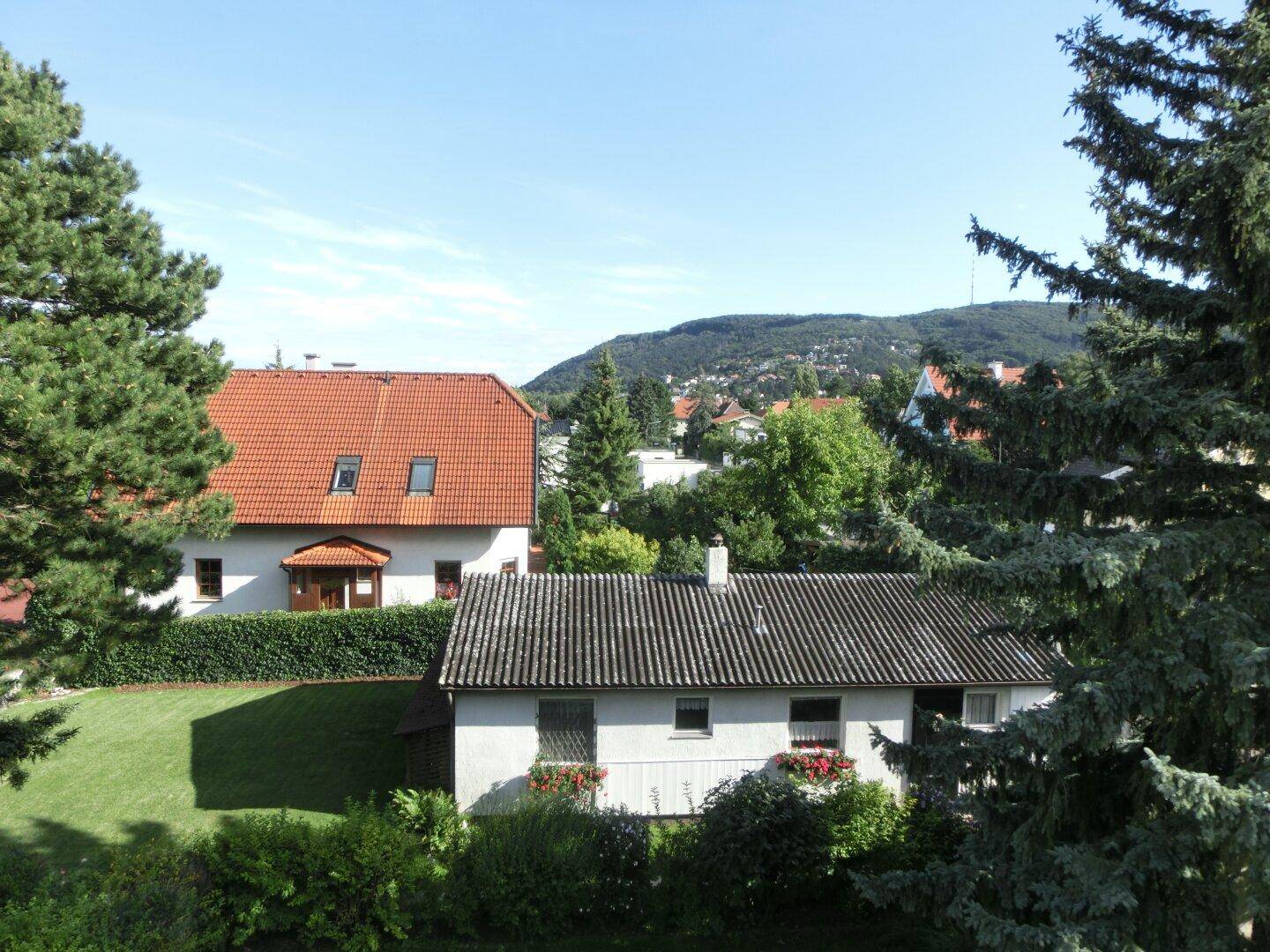 Ausblick von Obergeschoss