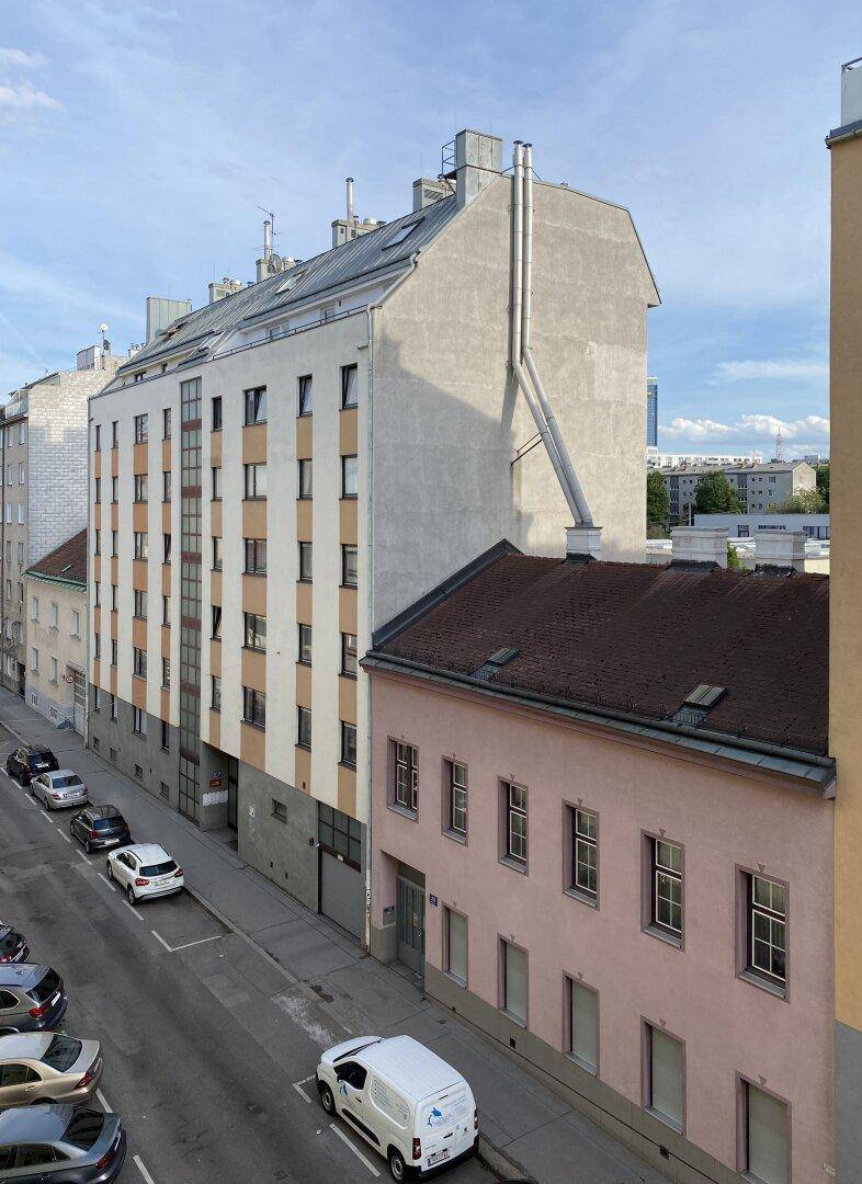 Ausblick von der Wohnung