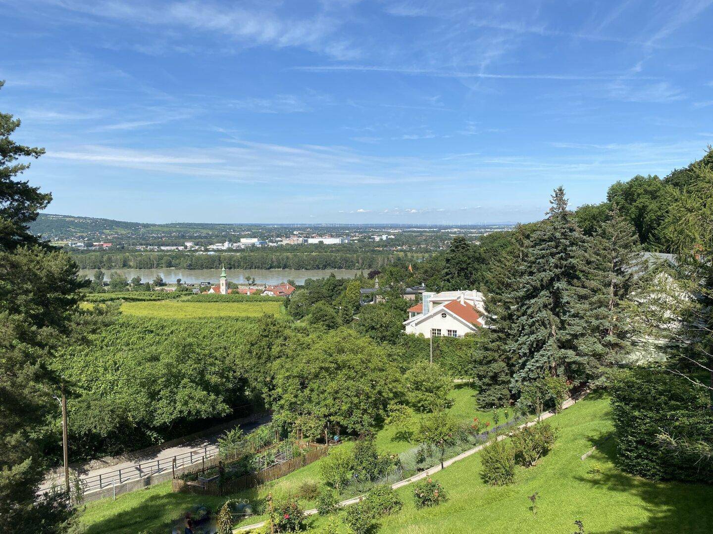 Ausblick von Dachterrasse Richtung Ost