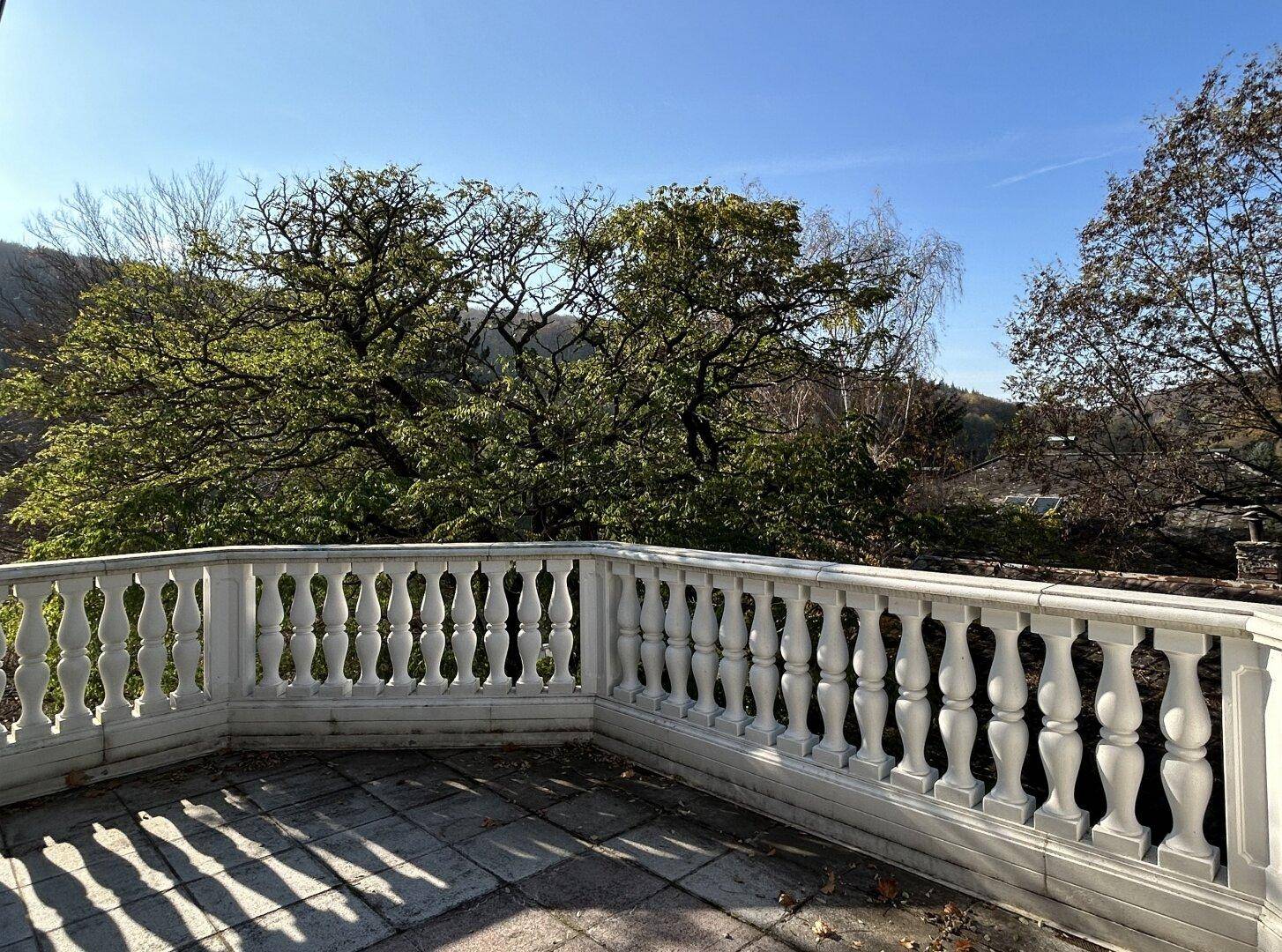 Ausblick von der Terrasse - Obergeschoss