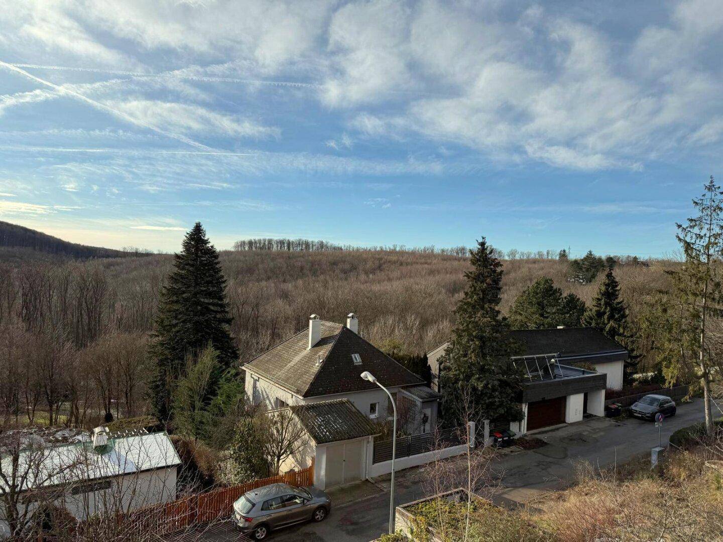 Ausblick vom Balkon