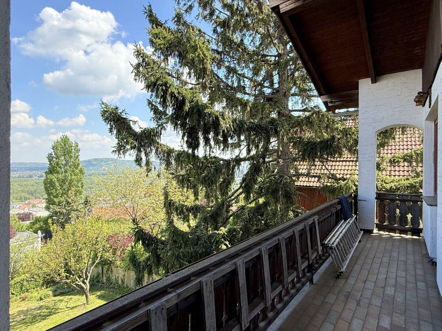 Balkon mit Ausblick