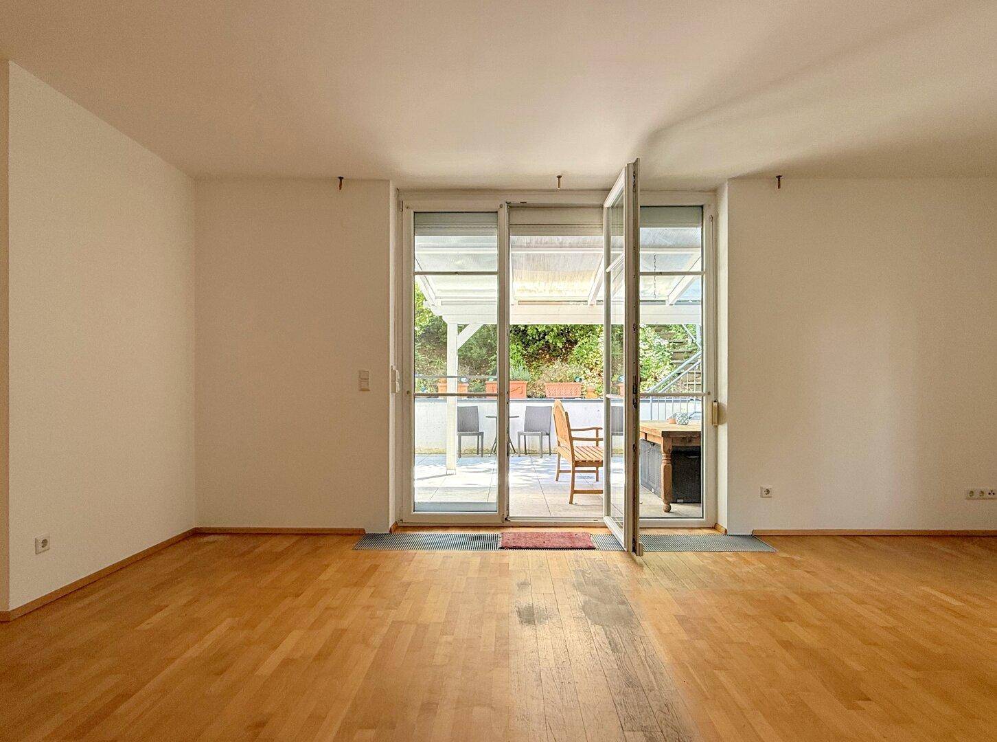 Zugang zur Terrasse
