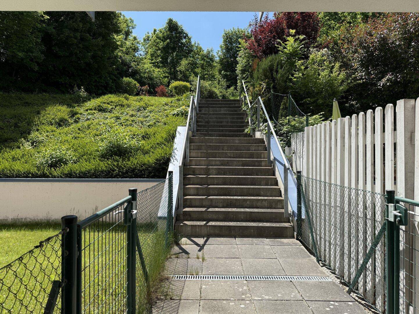 Zugang zum Gemeinschaftsgarten